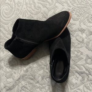 Black Suede Ankle Boots